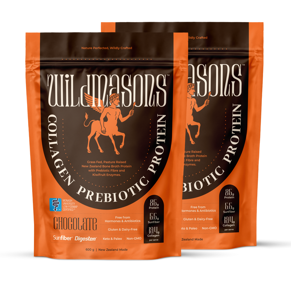 Collagen Prebiotic Protein Chocolate - The Essential Ritual 600g x2